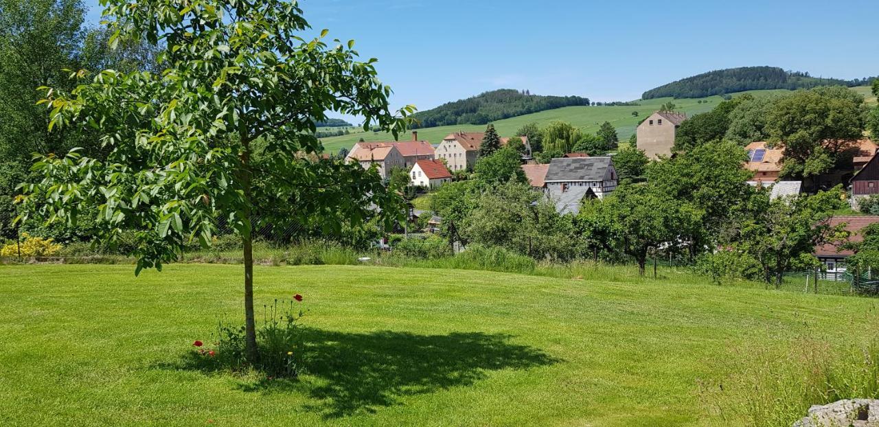 Hossies Hof - Elke Apartment Bertsdorf Luaran gambar